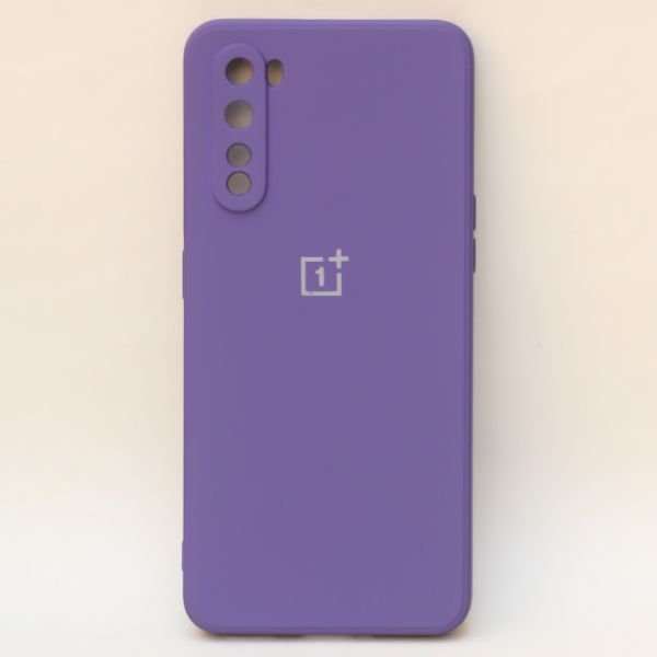 Dark Purple Candy Silicone Case for Oneplus Nord - The Hatke