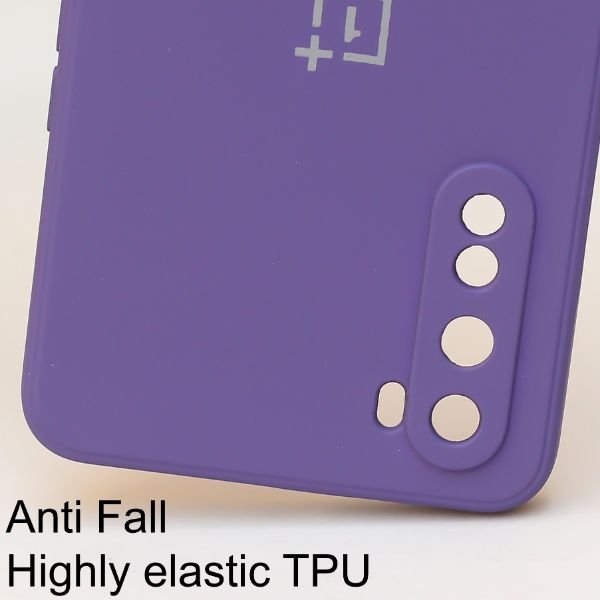 Dark Purple Candy Silicone Case for Oneplus Nord - The Hatke