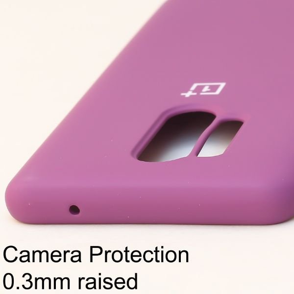 Dark Purple Original Silicone case for Oneplus 8 Pro - The Hatke