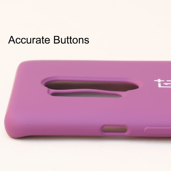 Dark Purple Original Silicone case for Oneplus 8 Pro - The Hatke