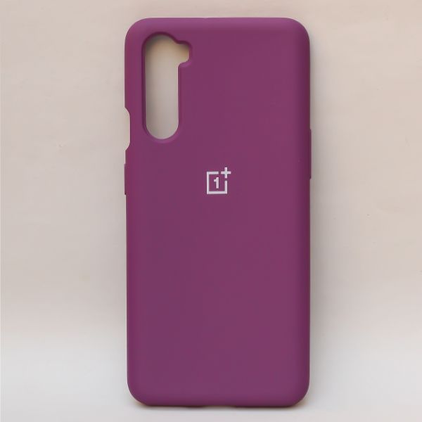 Dark Purple Original Silicone case for Oneplus Nord - The Hatke