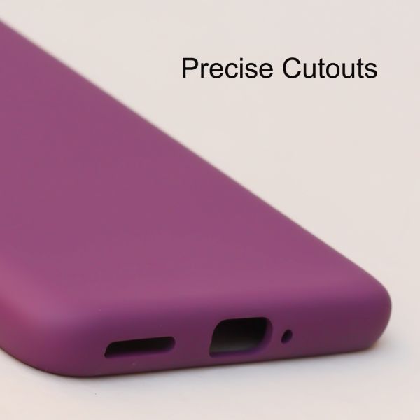 Dark Purple Original Silicone case for Oneplus Nord - The Hatke