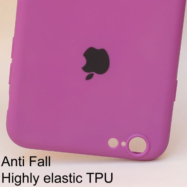Dark Purple Silicone Case for Apple Iphone 6 Plus/6s Plus - The Hatke