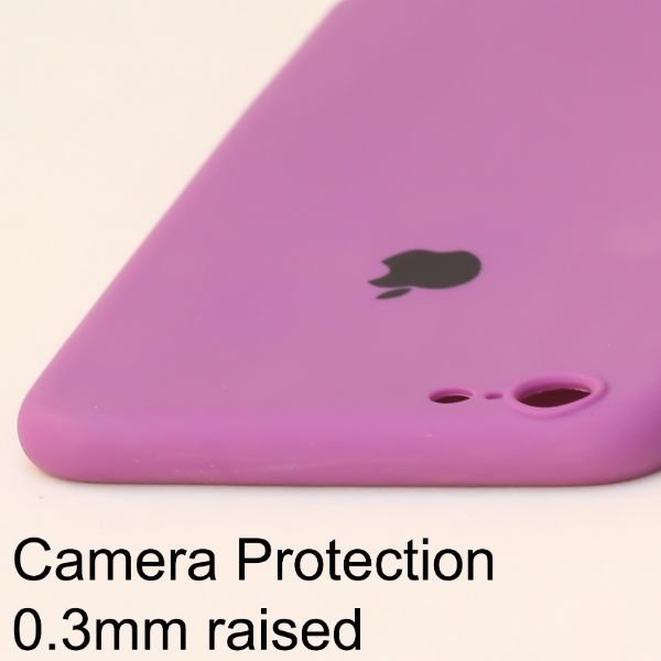 Dark Purple Silicone Case for Apple Iphone 6 Plus/6s Plus - The Hatke