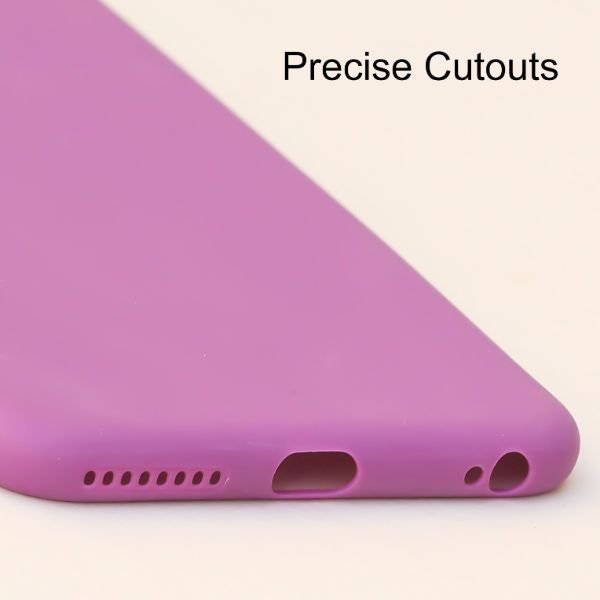 Dark Purple Silicone Case for Apple Iphone 6 Plus/6s Plus - The Hatke
