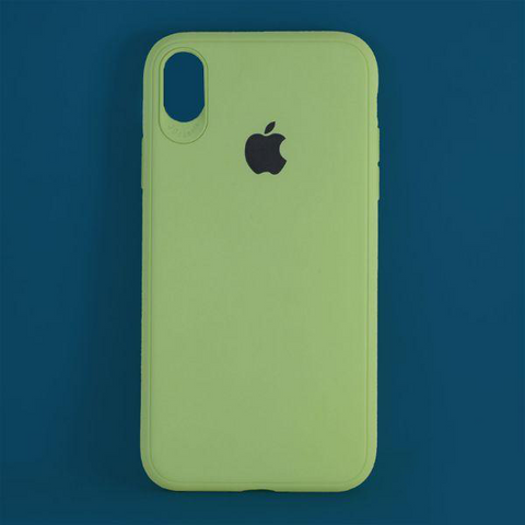 Light Green Silicone Case for Apple iphone Xr