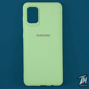 Light Green Silicone Case for Samsung A71