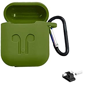 Green Silicone buds case for Boat 141 - The Hatke