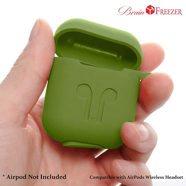 Green Silicone buds case for Boat 141 - The Hatke