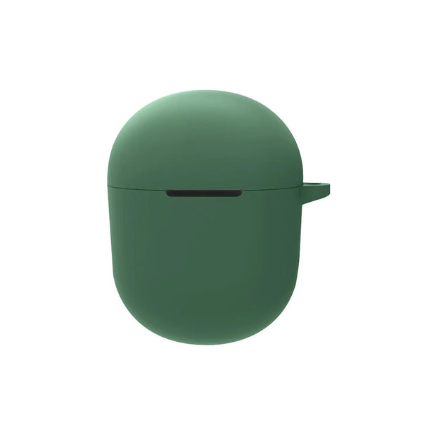 Green Silicone buds case for Boat 383 - The Hatke