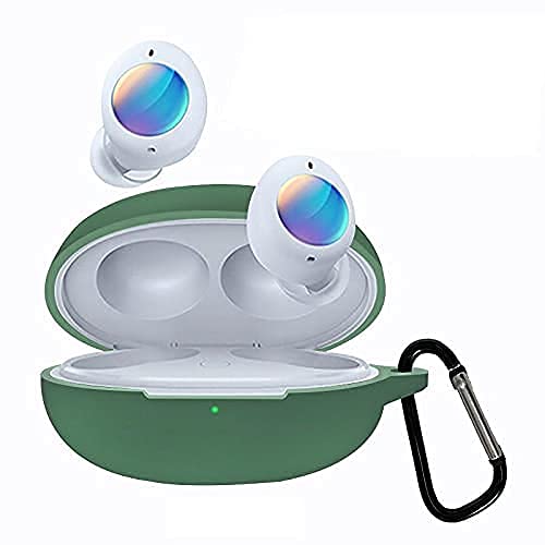 Green Silicone buds case for Realme Q2 - The Hatke