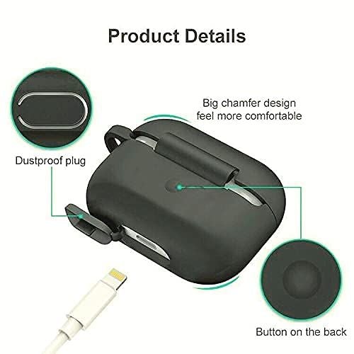 Green Silicone Case For Apple Airpods 3 - The Hatke