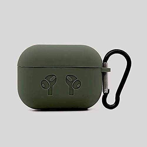 Green Silicone Case For Apple Airpods 3 - The Hatke