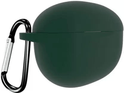 Green Silicone case for Realme Buds Air 3 - The Hatke