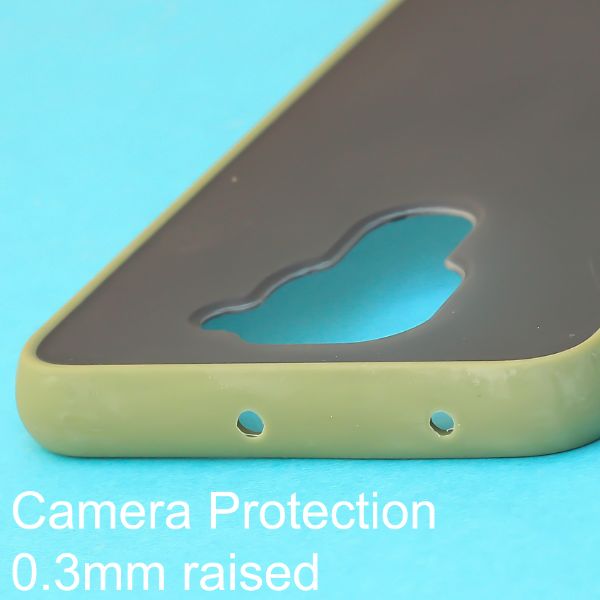 Green Smoke Silicone Safe case for Redmi note 9 - The Hatke