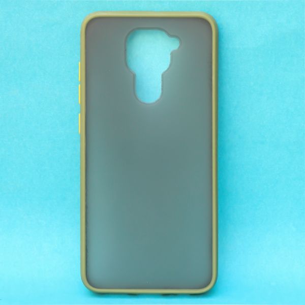 Green Smoke Silicone Safe case for Redmi note 9 - The Hatke
