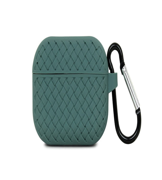 Green Stylish Silicone Case For Apple Airpods 1/2 - The Hatke