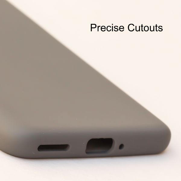 Grey Original Silicone case for Oneplus Nord - The Hatke