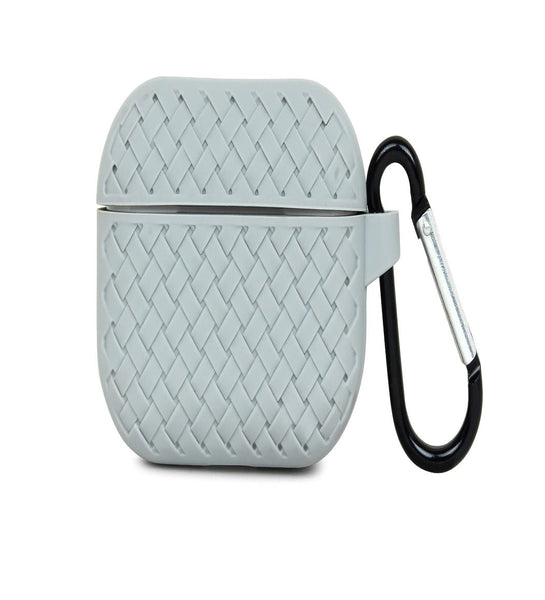 Grey Stylish Silicone Case For Apple Airpods 1/2 - The Hatke