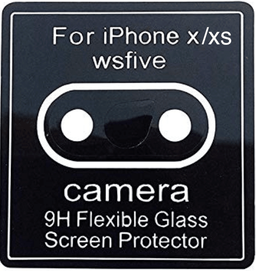 Guard your Apple iphone X/XS Camera Lens - The Hatke