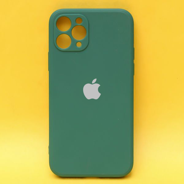 Dark Green Candy Silicone Case for Apple Iphone 12 Pro