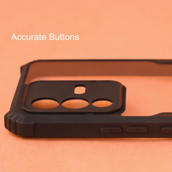 Hybrid Shockproof protective transparent Silicone Case for Vivo V23 - The Hatke