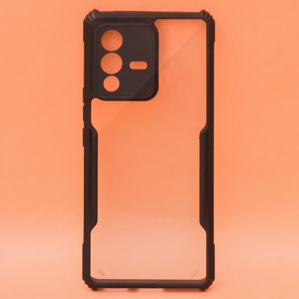 Hybrid Shockproof protective transparent Silicone Case for Vivo V23 - The Hatke
