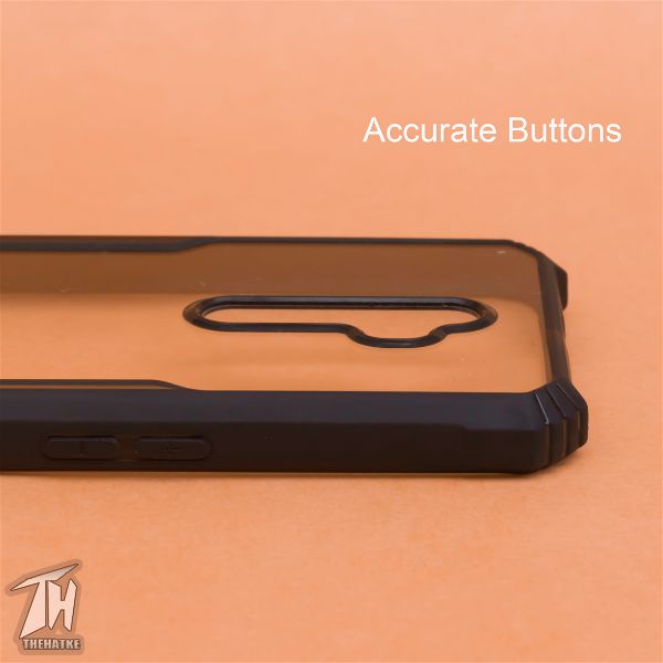 Hybrid Shockproof Safe transparent Silicone Case for Oppo Reno 2f - The Hatke