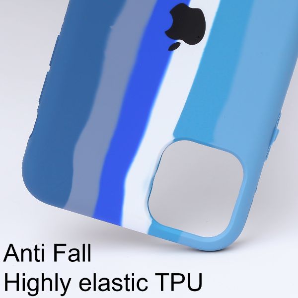 Indigo Silicone Case for Apple Iphone 11 Pro Max - The Hatke