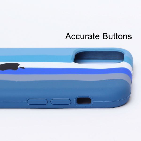 Indigo Silicone Case for Apple Iphone 11 Pro Max - The Hatke