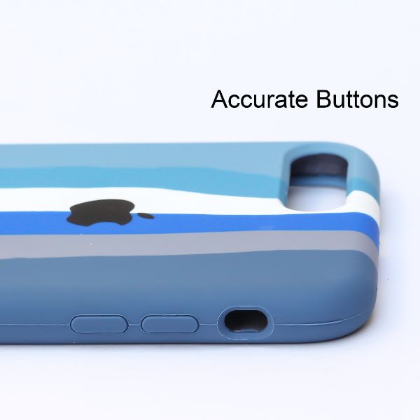 Indigo Silicone Case for Apple Iphone 6/6s - The Hatke