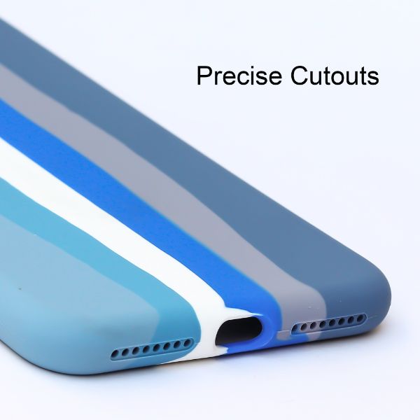 Indigo Silicone Case for Apple Iphone 6/6s - The Hatke