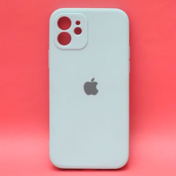 Light Blue Candy Silicone Case for Apple Iphone 12 - The Hatke
