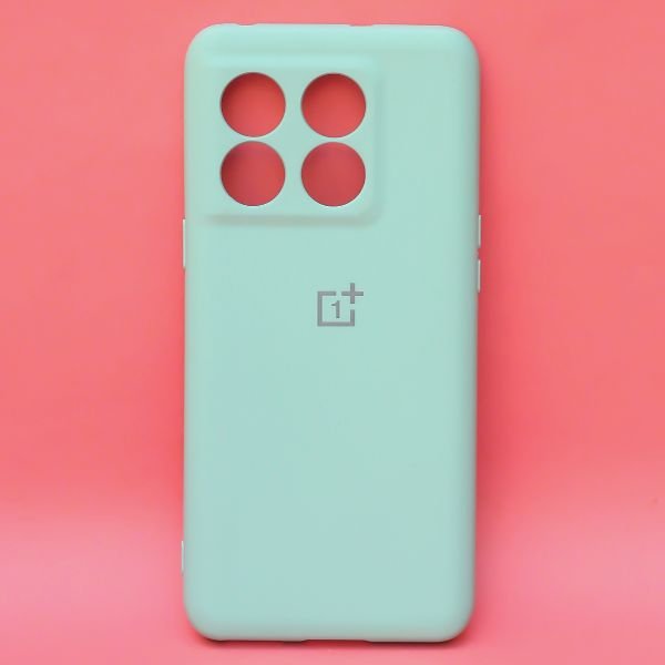 Light Blue Candy Silicone Case for Oneplus 10 Pro - The Hatke