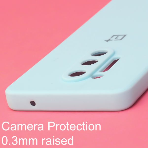 Light Blue Candy Silicone Case for Oneplus 8 Pro - The Hatke