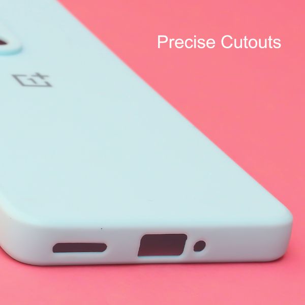 Light Blue Candy Silicone Case for Oneplus 8 Pro - The Hatke
