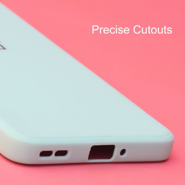 Light Blue Candy Silicone Case for Oneplus 8T - The Hatke