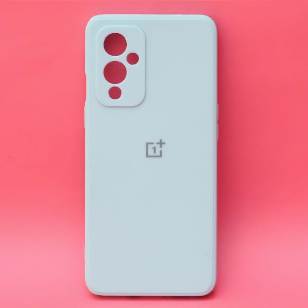 Light Blue Candy Silicone Case for Oneplus 9 - The Hatke