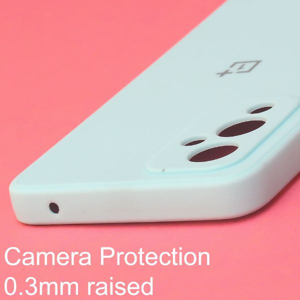 Light Blue Candy Silicone Case for Oneplus 9 - The Hatke