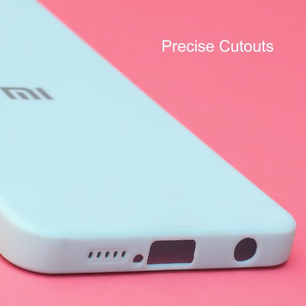 Light Blue Candy Silicone Case for Redmi note 9 Pro - The Hatke