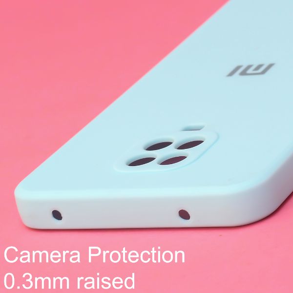 Light Blue Candy Silicone Case for Redmi note 9 Pro - The Hatke
