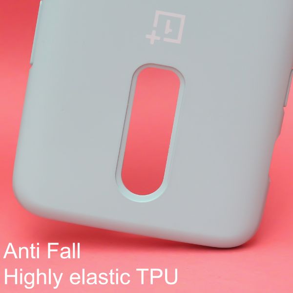 Light Blue Original Silicone case for Oneplus 6 - The Hatke