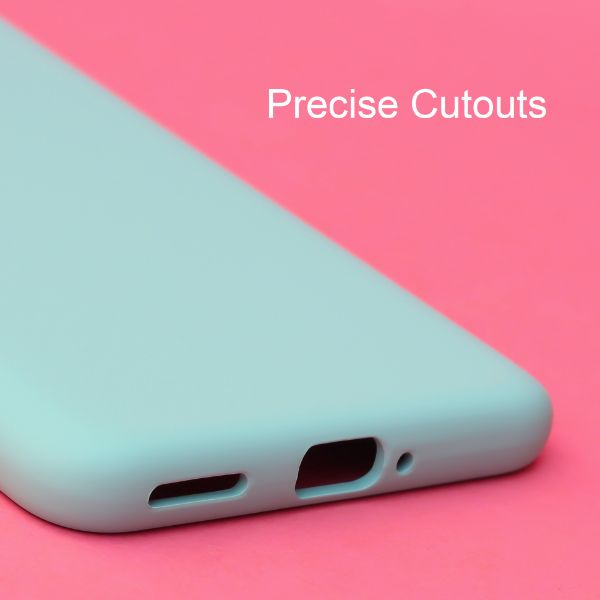 Light Blue Original Silicone case for Oneplus Nord - The Hatke