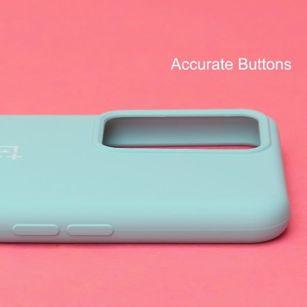 Light Blue Original Silicone case for Oneplus Nord CE 2 Lite - The Hatke