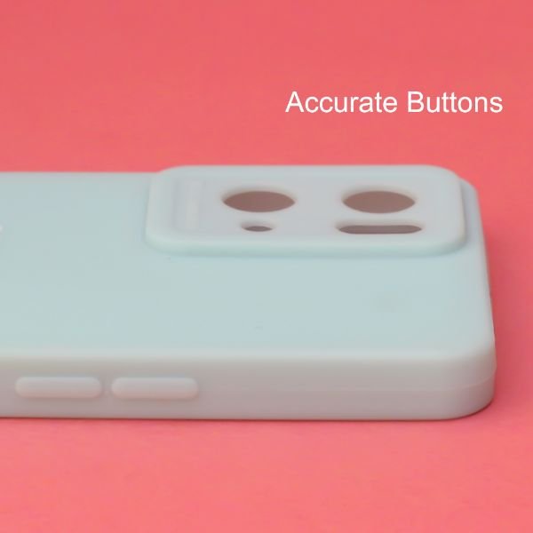 Light Blue Spazy Silicone Case for Oppo Reno 7 5g - The Hatke