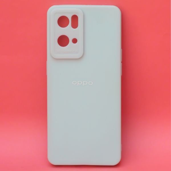Light Blue Spazy Silicone Case for Oppo Reno 7 5g - The Hatke