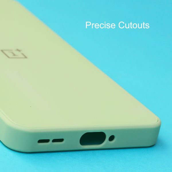 Light Green camera Safe mirror case for Oneplus 9RT - The Hatke