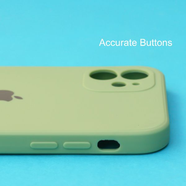 Light Green Candy Silicone Case for Apple Iphone 12 - The Hatke