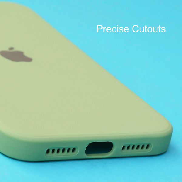 Light Green Candy Silicone Case for Apple Iphone 12 - The Hatke