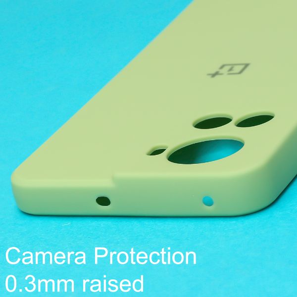 Light Green Candy Silicone Case for Oneplus 10R - The Hatke